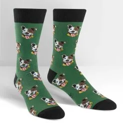 SockItToMe Mens Crew - Go Fetch!