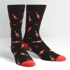 SockItToMe Mens Crew - Hot Sauce