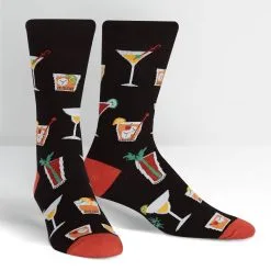 SockItToMe Mens Crew - Socktail Hour
