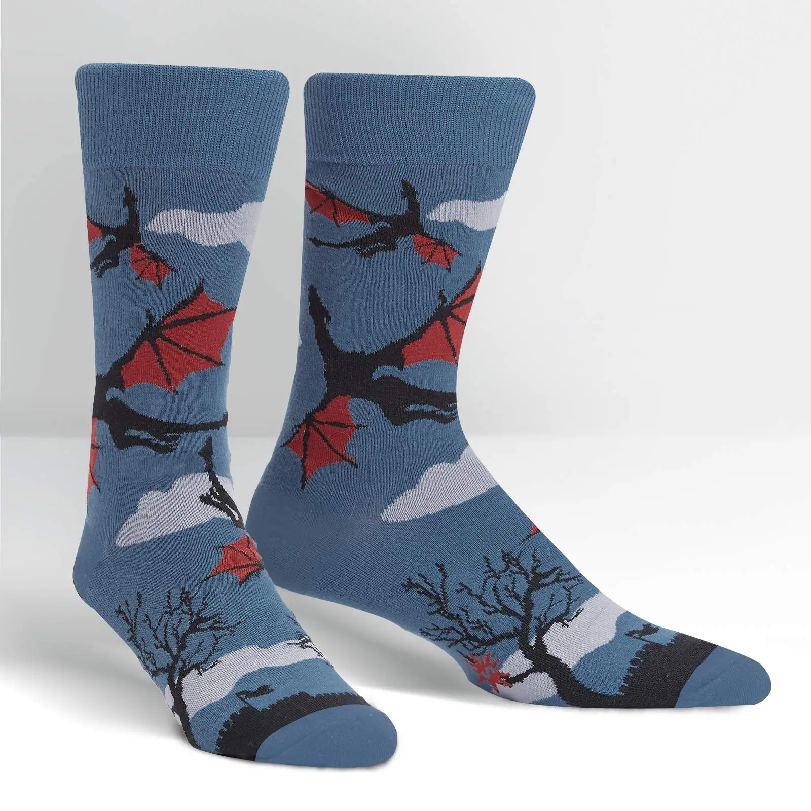 SockItToMe Mens Crew - Twilight Flight