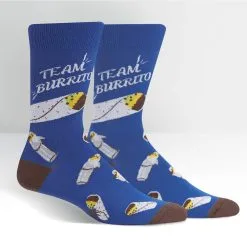 SockItToMe Mens Crew - Team Burrito