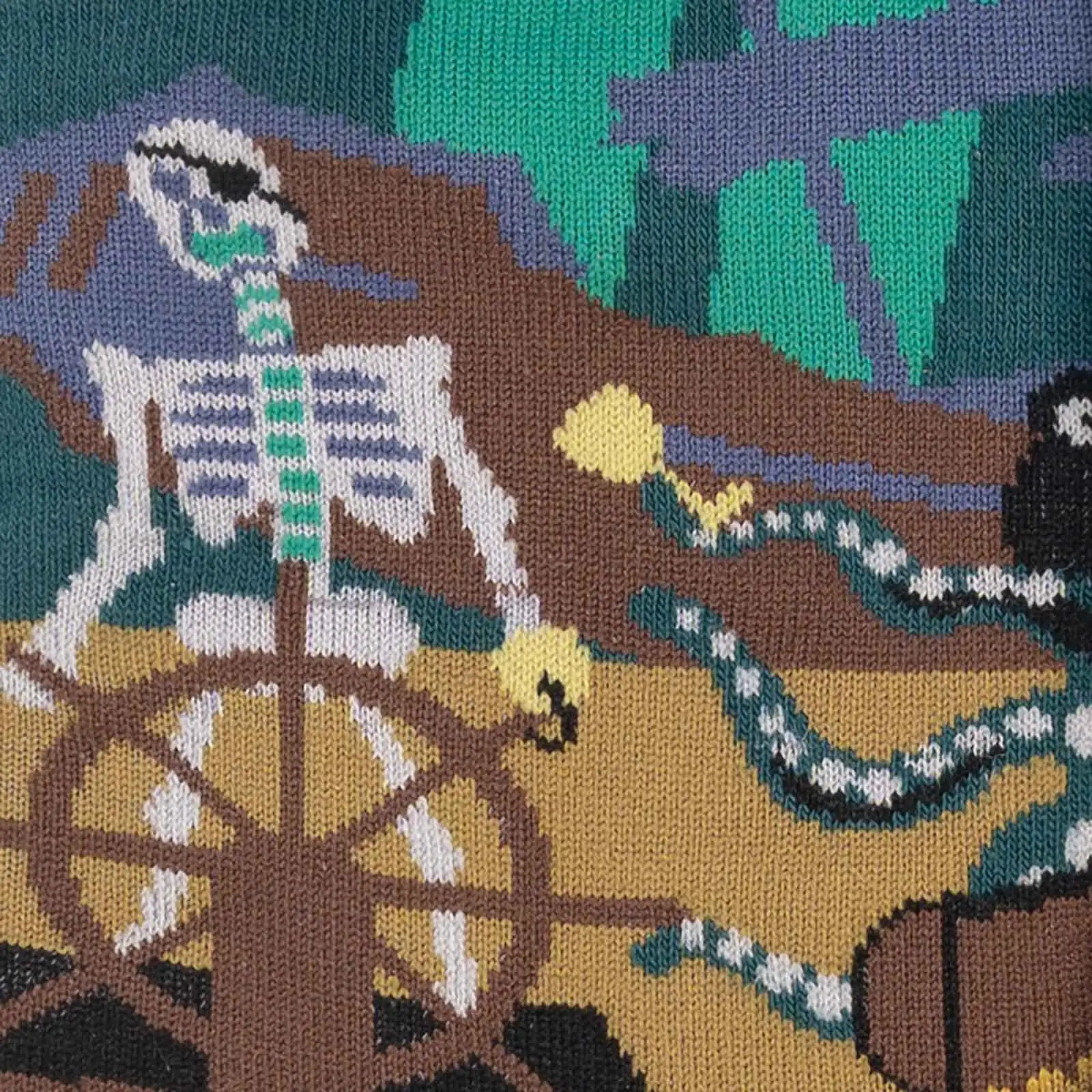 SockItToMe Mens Crew - Skeleton Crew - Bilde 2