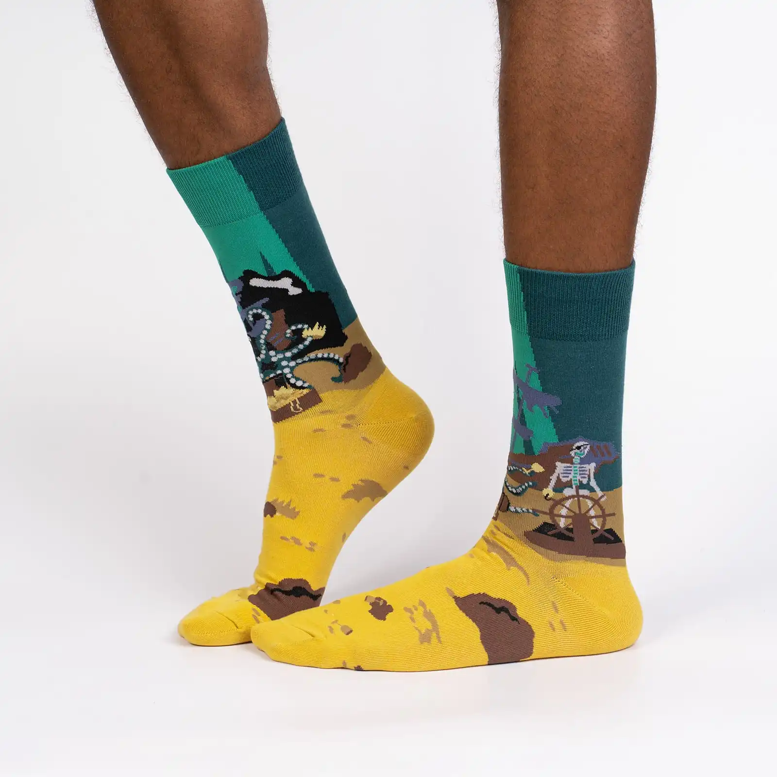 SockItToMe Mens Crew - Skeleton Crew - Bilde 4