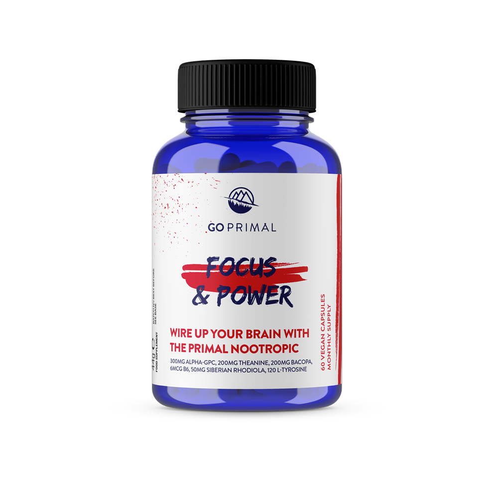 GoPrimal - Focus & Power (Nootropic)