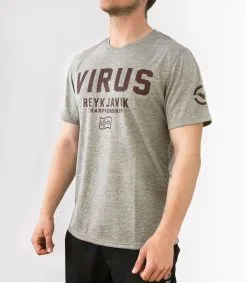 Virus - Reykjavik Tee - Heather Grey