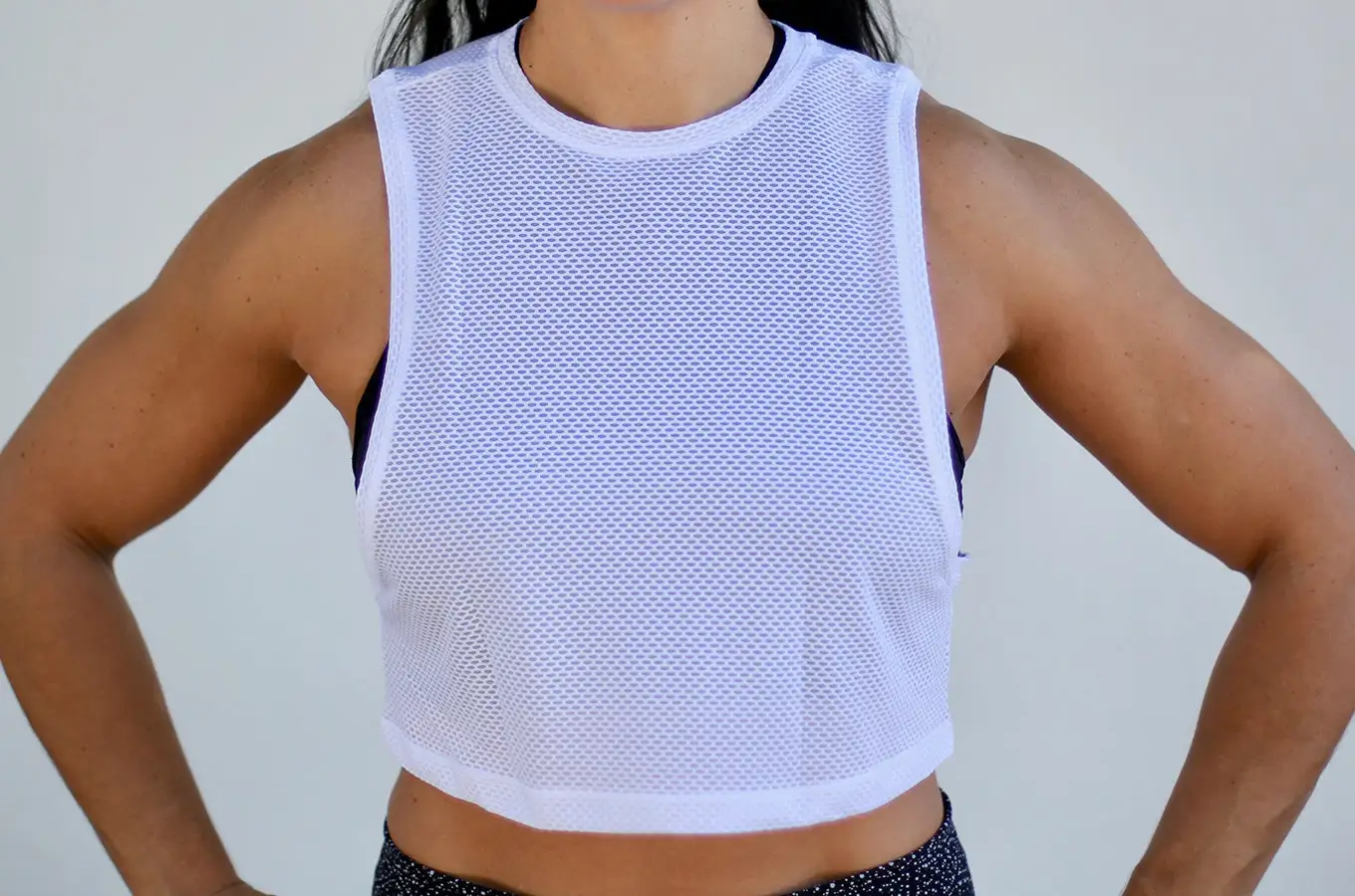 The Chestee Chestee - Muscle Tank (Sheer White)