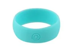 Vendor-unknown Pyrkiä - Turquoise Wide Silicone Ring (8mm)