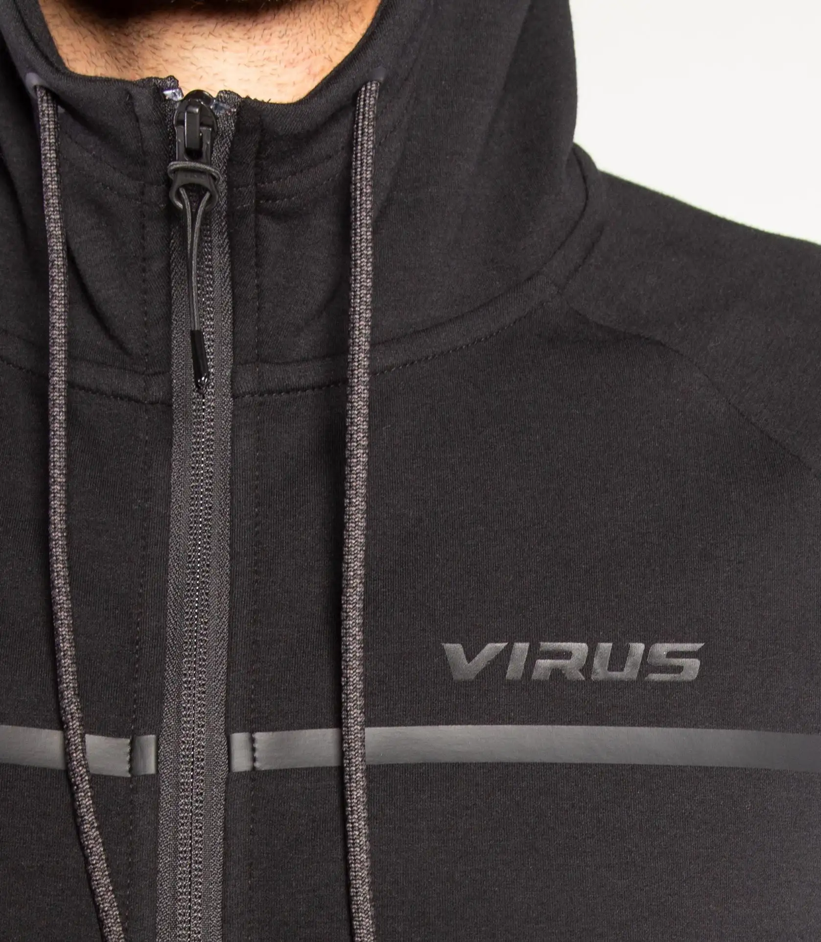 Virus - ST17 | BioFleet Full Zip Jacket Black - Bilde 3