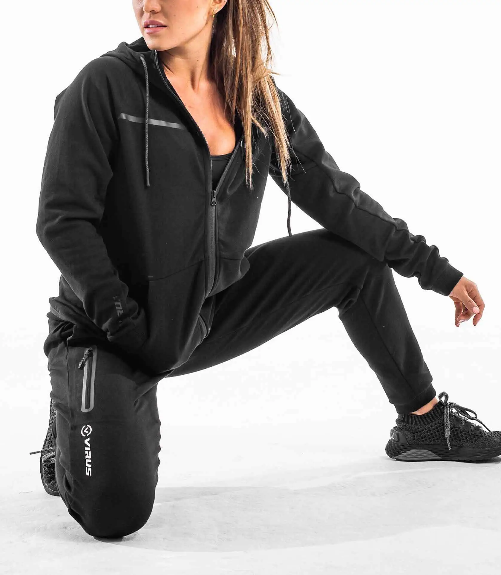 Virus - ST17 | BioFleet Full Zip Jacket Black - Bilde 5