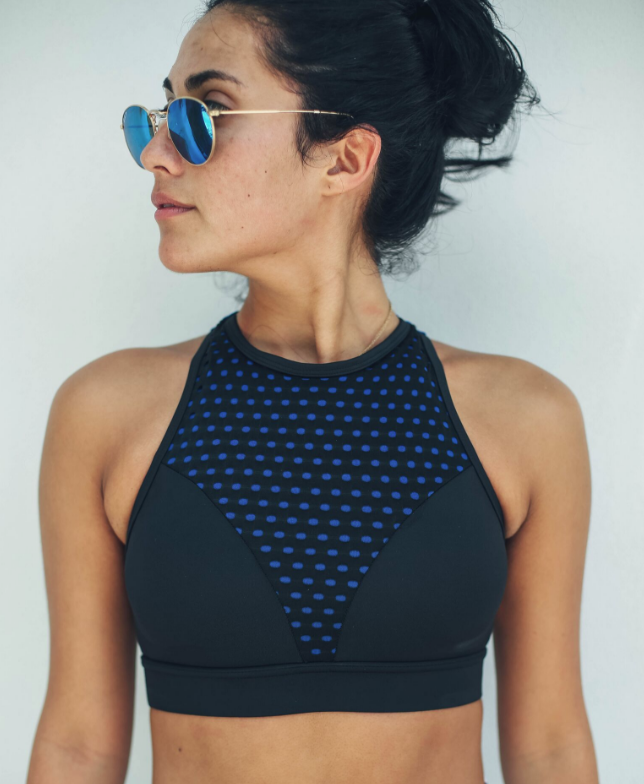 The Chestee Chestee - The Helena - Black/RoyalBlue