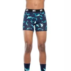 SockItToMe Mens Boxers - Shark Attack