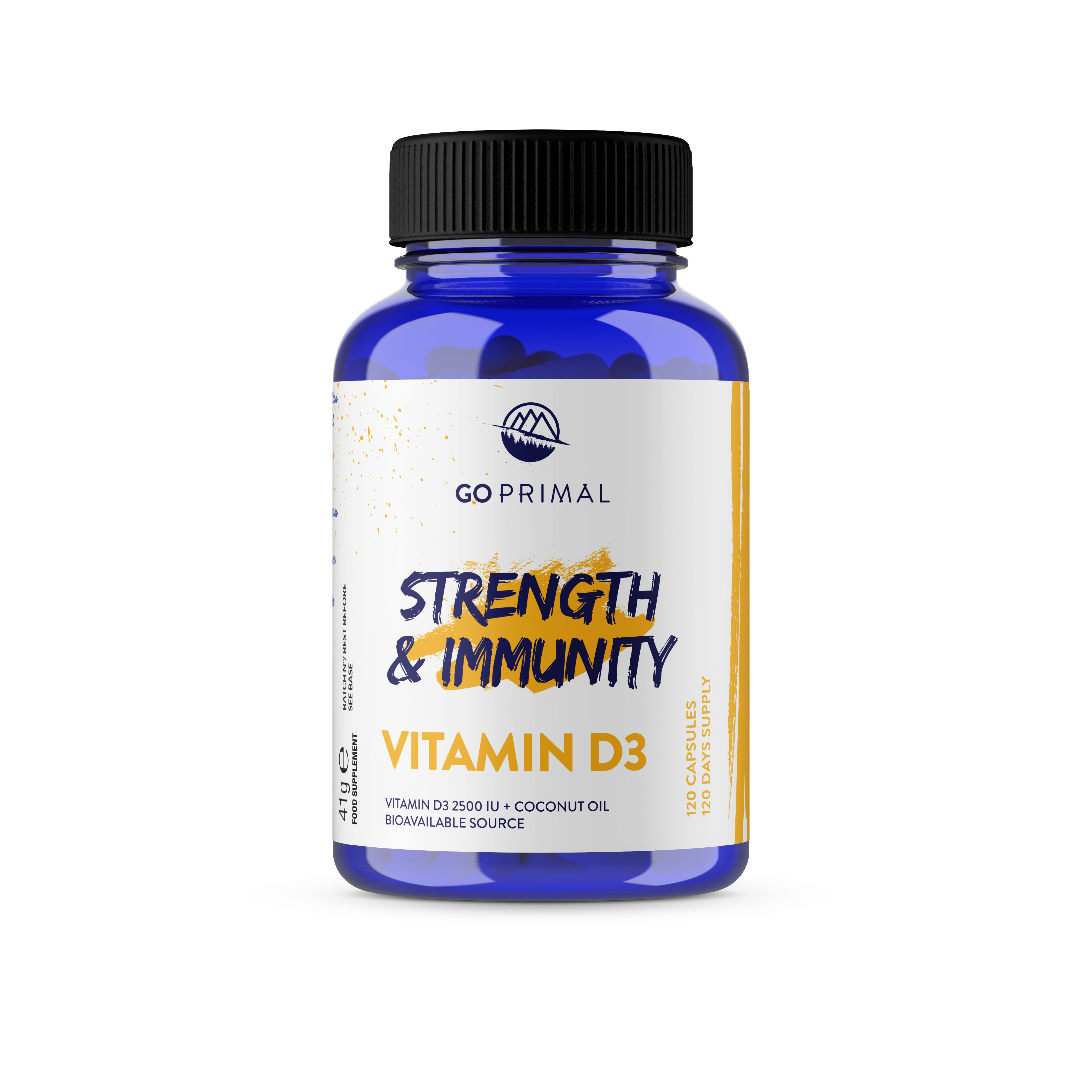GoPrimal - Strength & Immunity (D3 2500IE / 62,5µg)