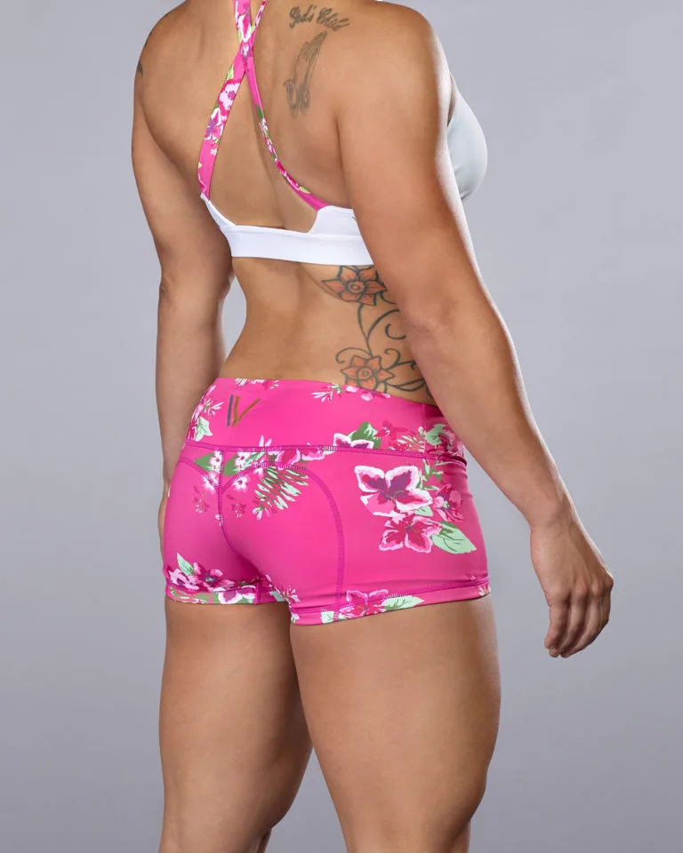Vull Sport Vull - Champion Shorts (Pink Floral) - Bilde 4