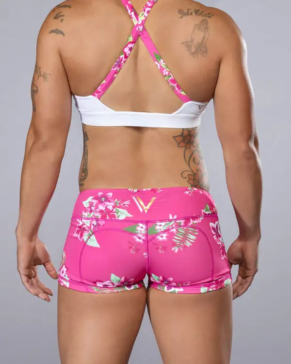 Vull Sport Vull - Champion Shorts (Pink Floral) - Bilde 3
