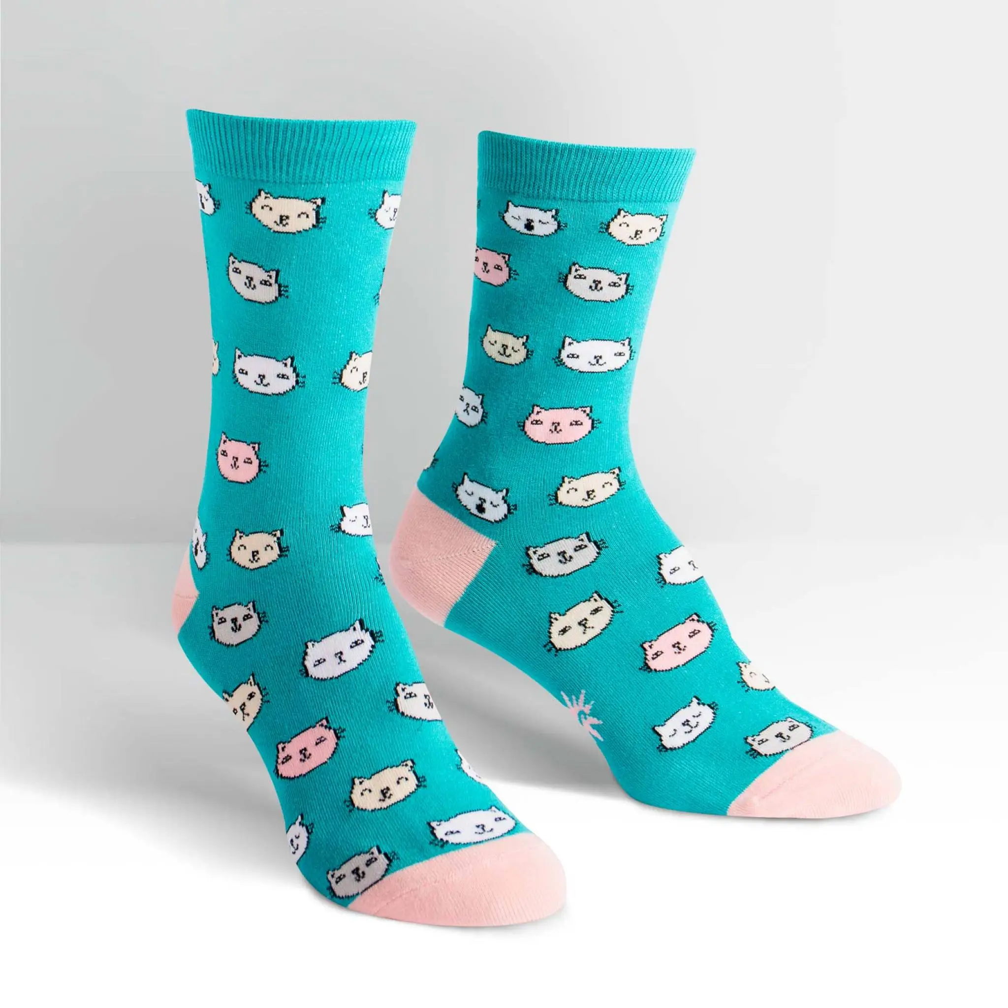 SockItToMe Womens Crew - Feline Fine