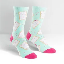 SockItToMe Womens Crew - Toe-ster Pastry