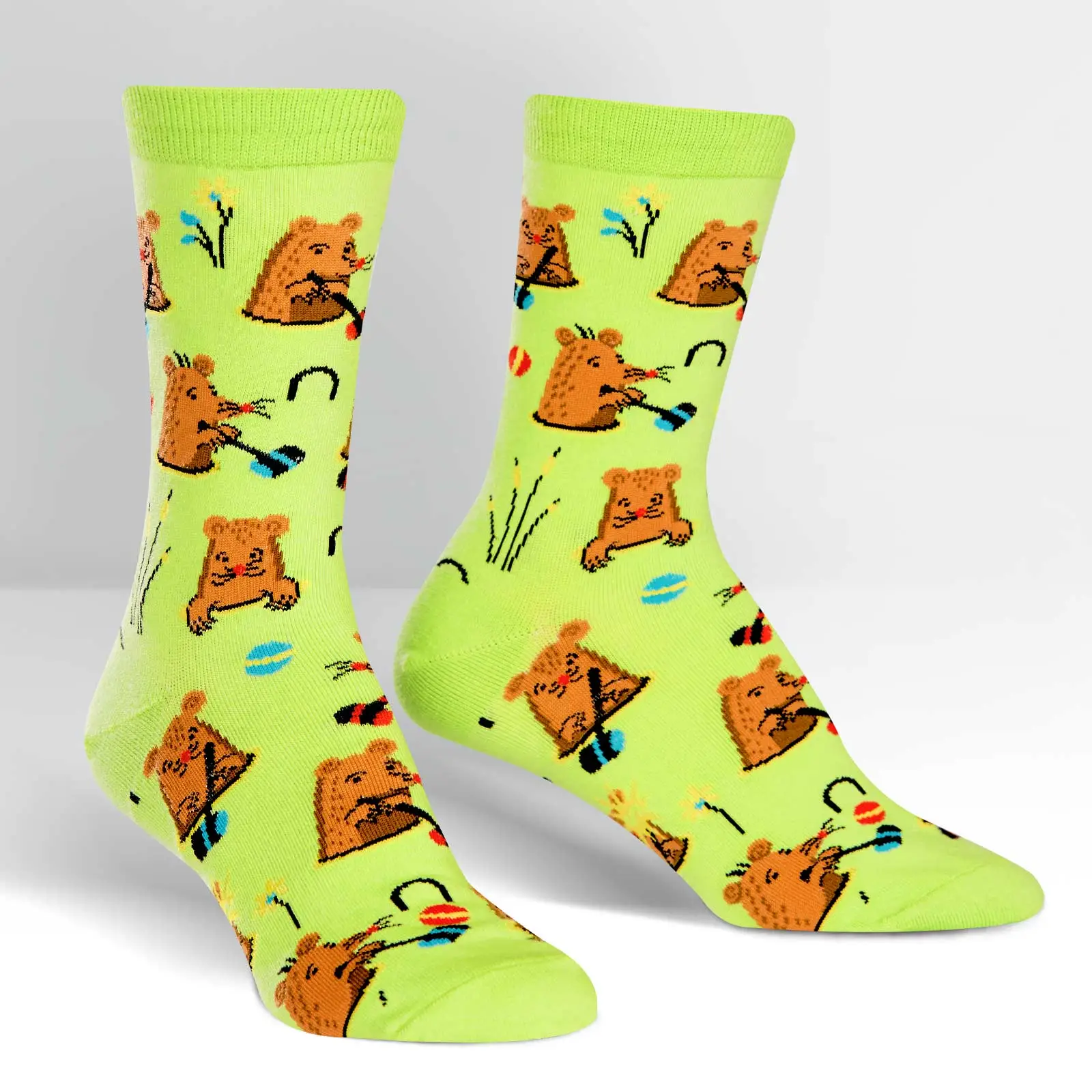 SockItToMe Womens Crew - Whack-a-mole