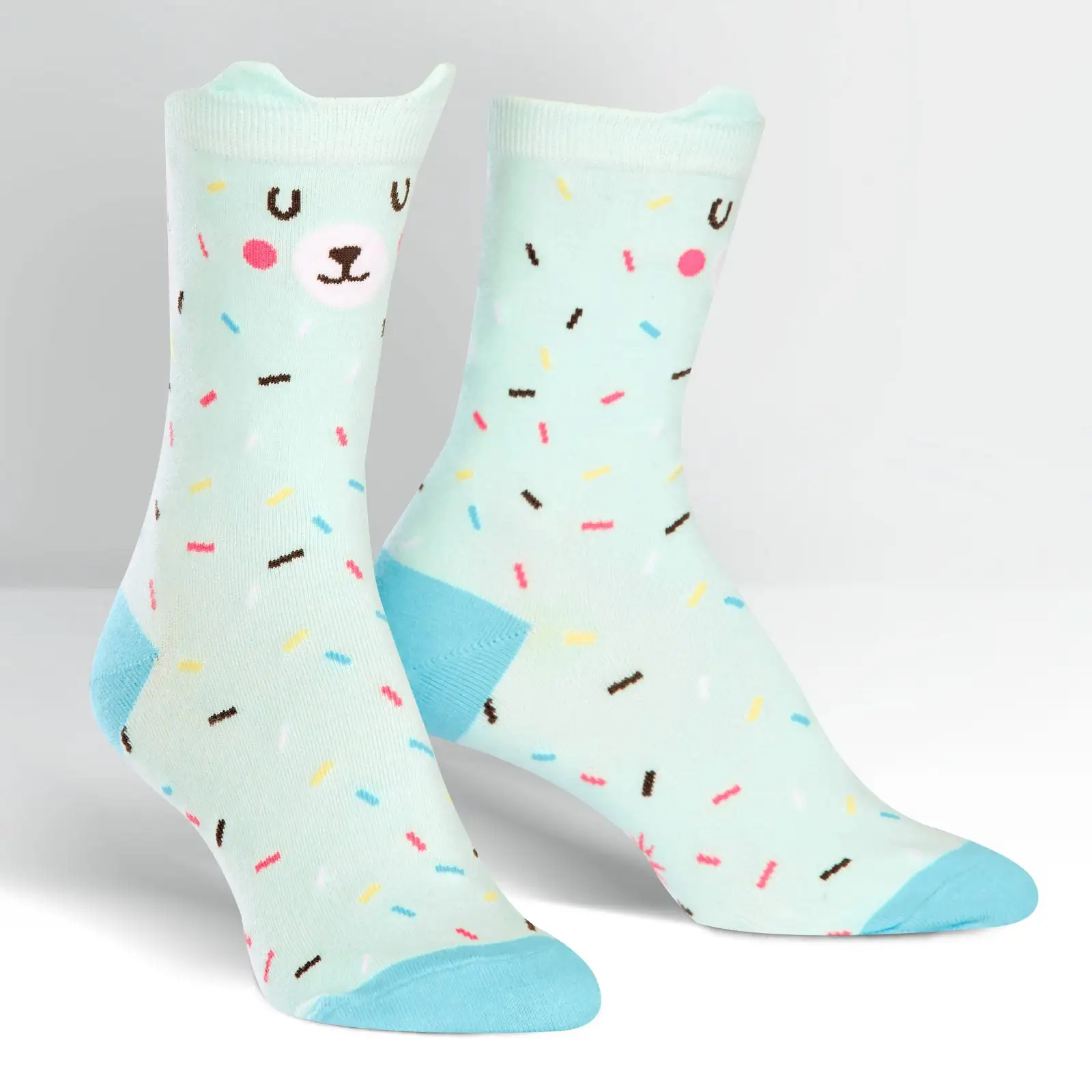 SockItToMe Womens Crew - Bearly Sprinkled