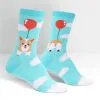 SockItToMe Womens Crew - Pup, Pup And Away