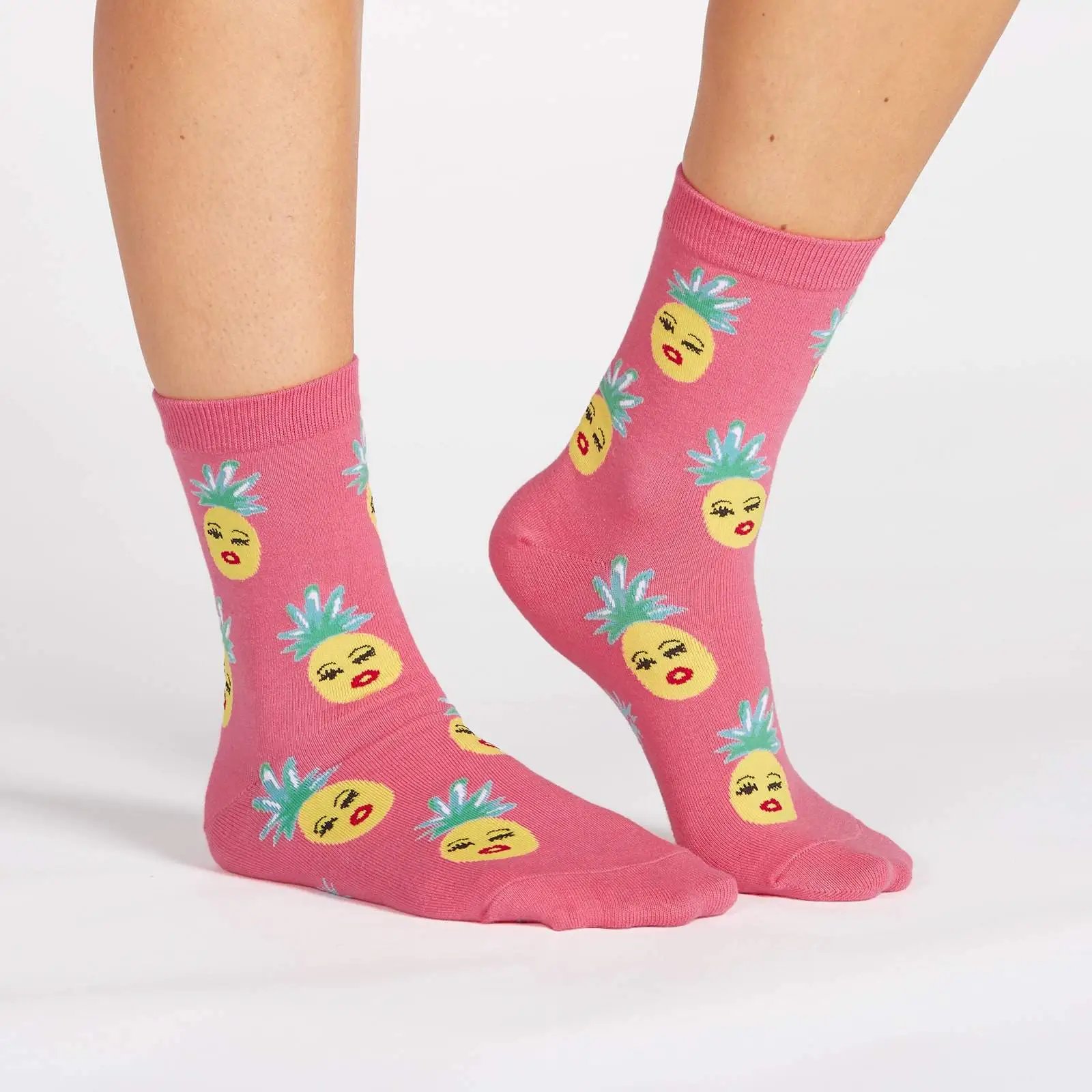 SockItToMe Womens Crew - Sassy Pineapples - Bilde 2