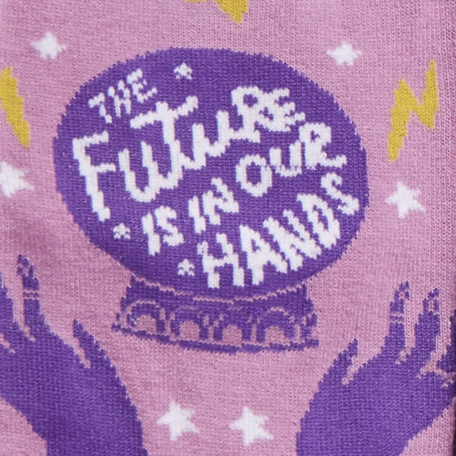 SockItToMe Womens Crew - The Future Is In Our Hands - Bilde 4