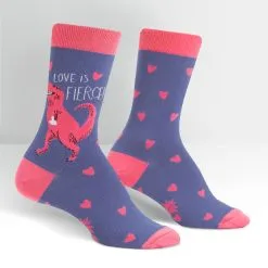 SockItToMe Womens Crew - Love Is Fierce