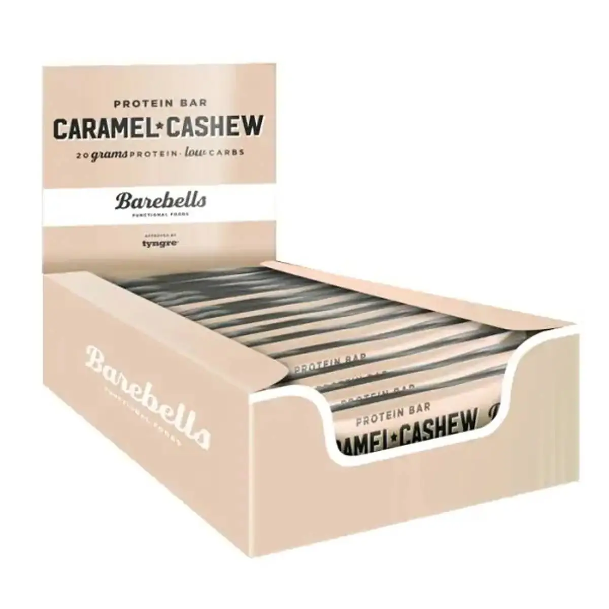 Fitnessgrossisten Barebells Protein Bar 12stk - 55g - Caramel & Cashew