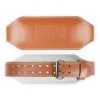Fitnessgrossisten Padded Leather Lifting Belt (15cm), Brown